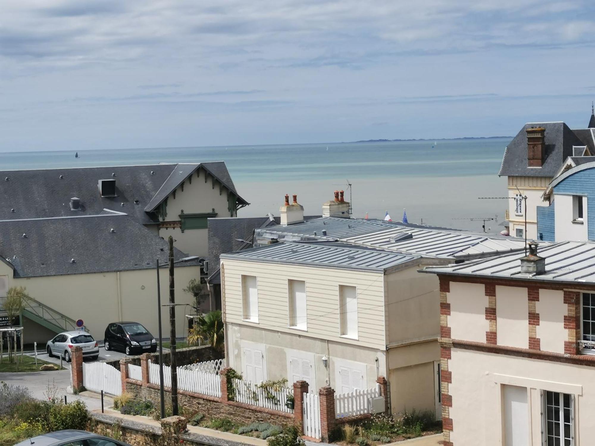 Appartement "La Marine" Vue Mer Saint-Pair-sur-Mer Exteriér fotografie